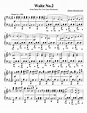 Waltz No. 2 (The Second Waltz) by Dmitri Shostakovich for Piano Sheet ...