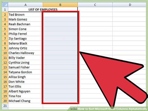Excel alphabetical order with formulas. How to Sort Microsoft Excel Columns Alphabetically: 11 Steps