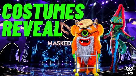Masked Singer Season 5 Costumes Revealed Chameleon And Grandpa
