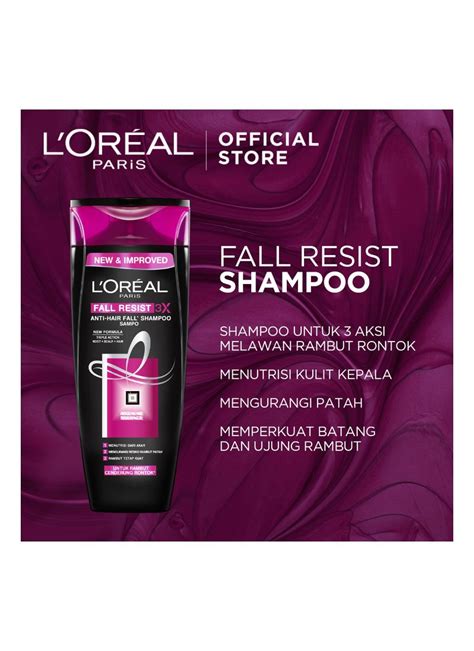 Loreal Paris Shampoo Fall Resist 3x Anti Hair Fall 650ml Klikindomaret