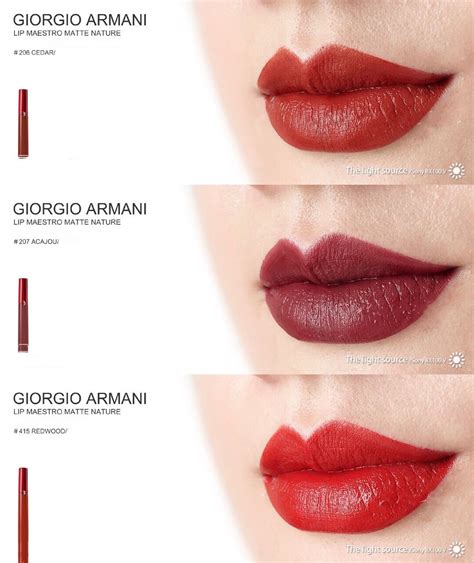 Lipstick Try On Giorgio Armani Lip Maestro Matte Nature Lipstick