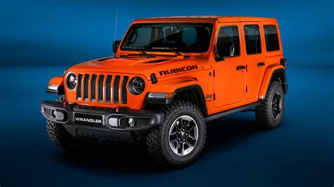 photo 2018 wrangler jeep unlimited rubicon orange 3840x2160