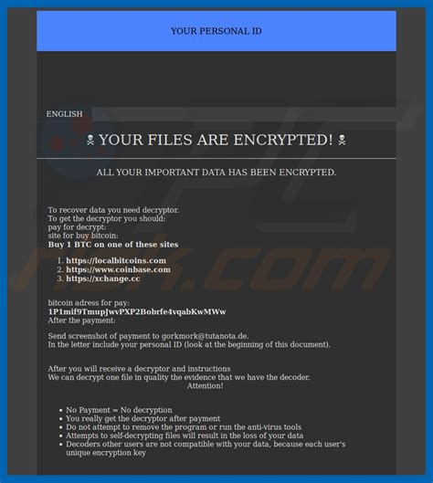 Is it possible to decrypt files encrypted by globeimposter ransomware? Come rimuovere GlobeImposter Ransomware - i passi da ...