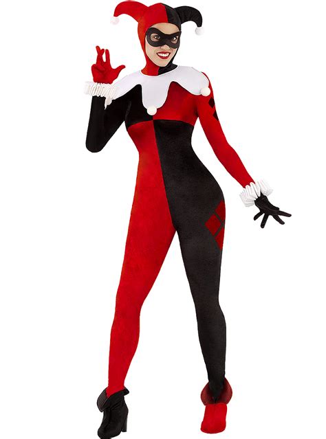 Official Harley Quinn Dc Comics Costume Funidelia