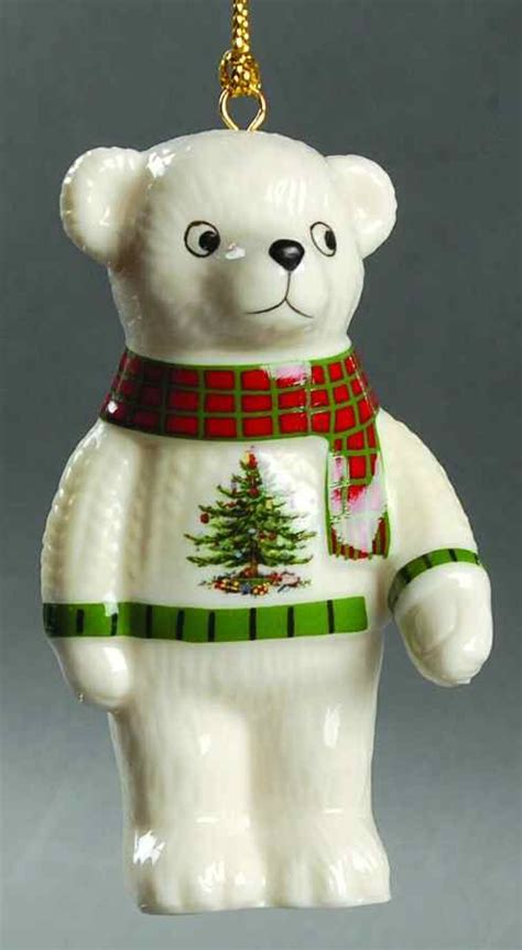 Teddy Bear Ornament Spode Spode Christmas Tree Teddy Bear Ornament
