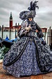 Venice Carnival - #25 - Another of the outrageously beautiful costumes ...