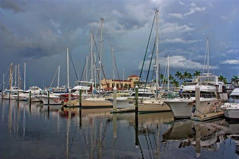Stormy Weather Over Downtown Photograph By Hh Photography Of Florida