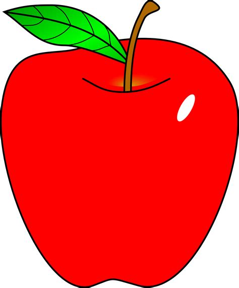 Clipart Free Stock Apple Clip Red Clipart Apple Clipart Png