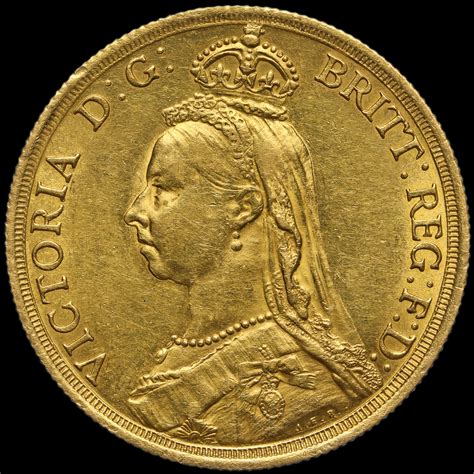 1887 Queen Victoria Jubilee Head Gold Two Pounds Double Sovereign