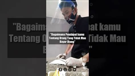 Tidak ada niat untuk membalas orang yang merendahkan dan meremehkan, namun beberapa yang sudah keterlaluan juga harus mendapat sindiran halus sampai keras . KATA BIJAK, kata bijak bagi yang ingin menagih - YouTube