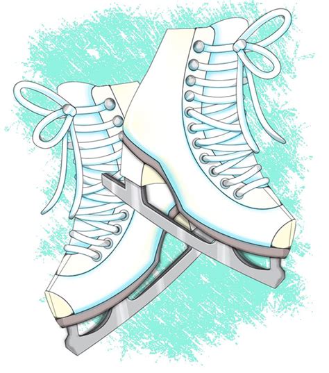 How To Create Ice Skates In A Softly Drawn Vector Style In Illustrator