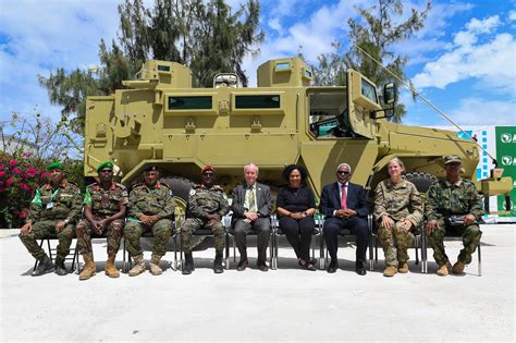Atmis Receives Armoured Vehicles To Support Peace And Security Efforts