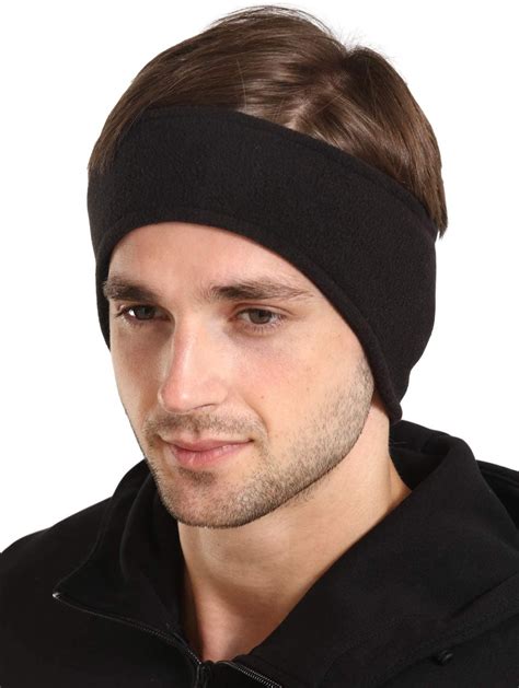 Winter Fleece Ear Warmers Muffs Headband For Men Women For Winter