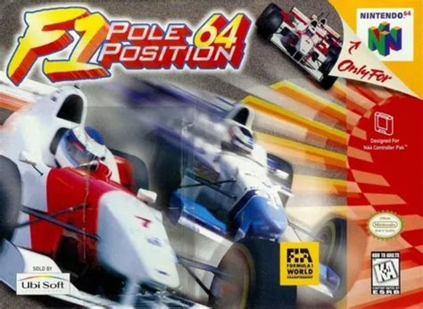Juego F1 Pole Position De Nintendo 64 Cuotas Sin Interés