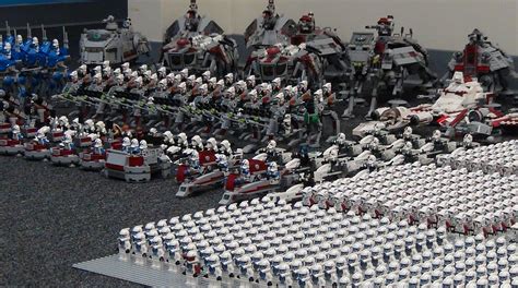 Lego Star Wars Clone Trooper Army