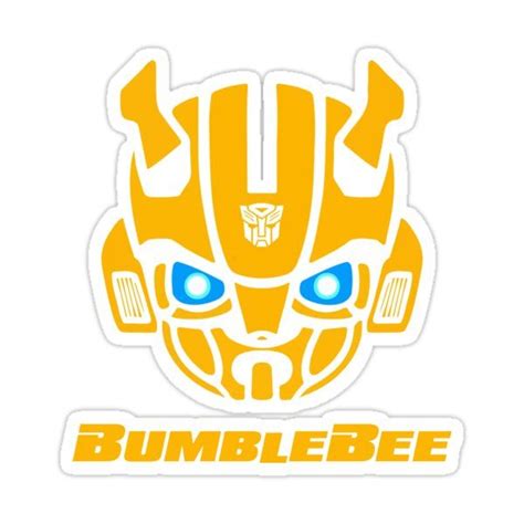 Bumblebee Transformers Robot Sticker For Sale By Tienhieuhoang In Transformer Robots