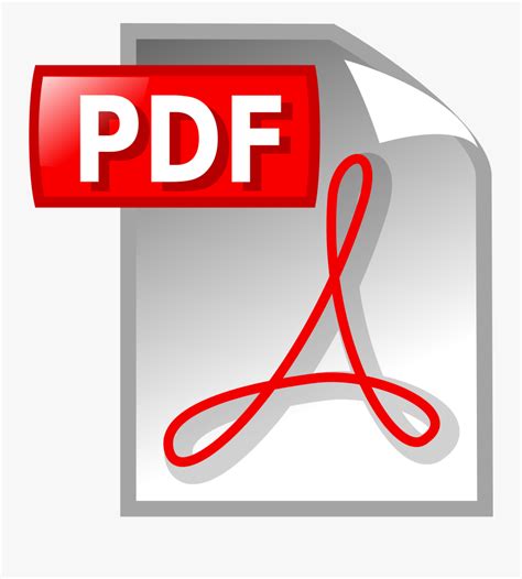 Pdf Portable Document Format File Free Transparent Clipart Clipartkey
