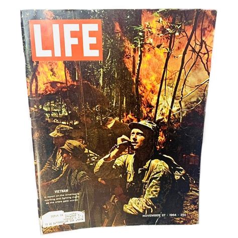 Life Magazine Other Vintage Life Magazine November 964 Vietnam War