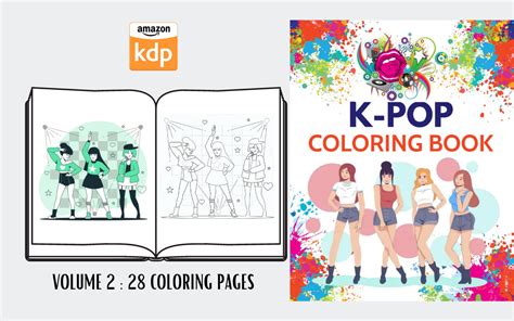 Kpop Coloring Pages Graphic By Edden344 · Creative Fabrica