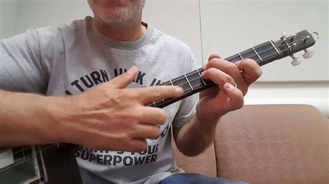 Playing Chords On The String Cigar Box Guitar Youtube