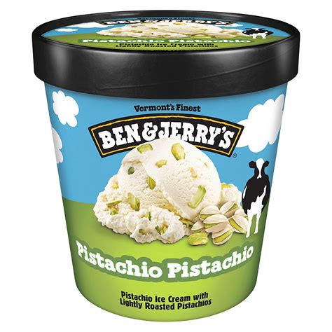 Ben And Jerrys Pistachio Pistachio Ice Cream Pint 16 Oz