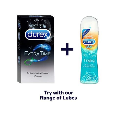 Buy Durex Extra Time Packet Of 10 Condoms Buy 2 Get 1 Free Online