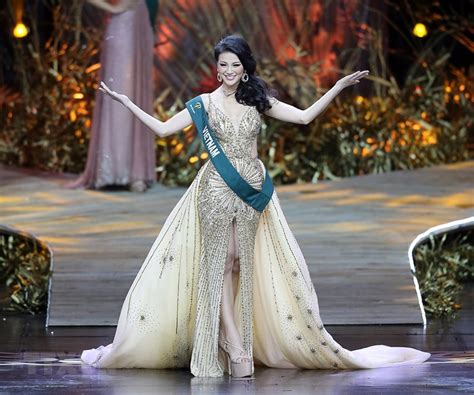 La Vietnamienne Nguyên Phuong Khanh Sacrée Miss Earth 2018 Culture Sports Vietnam Vietnamplus