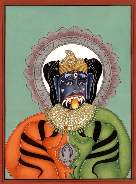 Bhairava The Supreme The Ferocious Manifestation Of Shiva Exotic India Art