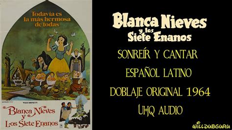 Snow White With A Smile And A Song Latin Spanish 1964 Uhq Audio