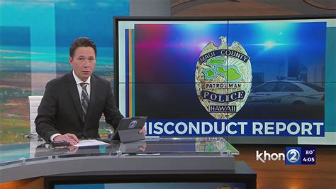 Maui Police Misconduct Reports Are In Youtube