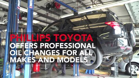 Phillips Toyota Oil Changes Leesburg Fl Service Your Car At Phillips