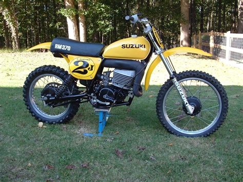 1976 Suzuki Rm370 Vintage Motocross Motocross Bikes Motorcross