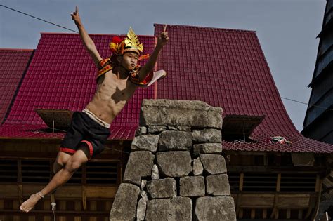 Stone Jumping In Indonesia Cbs News