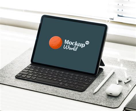 Free New iPad Pro Mockup | Mockup World HQ