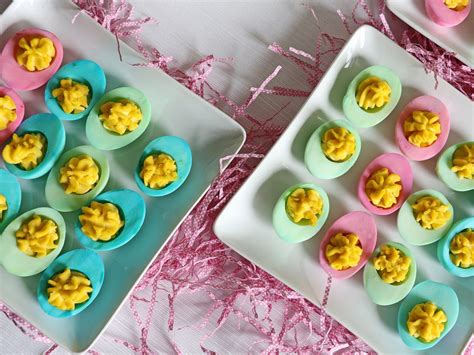 Dyed Deviled Easter Eggs Recipe Hgtv