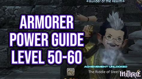 Head on over to my ffxiv guide list for updates on guide changes and a full list of guides while this is not entirely common on repeatables, it does happen frequently on regular crafting leves. Ffxiv armorer leveling guide 50-60