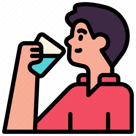 Drinking Water Hydration Healthy Fresh Icon Download On Iconfinder