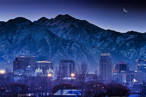 Salt Lake City Utah Skyline Photograph By Douglas Pulsipher Pixels