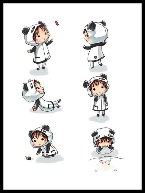 24 Best Images About Anime Panda Girl On Pinterest Chibi Sleeping