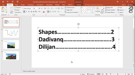 How To Make A Table Of Contents In Powerpoint YouTube