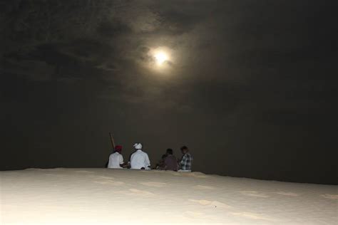Luna Llena En El Desierto De Jaisalmer ~ Coloresdemilagros ~