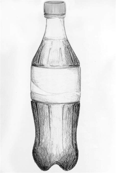 Coke Bottles Art Pencil Easy Still Life Drawing Pencil Drawings