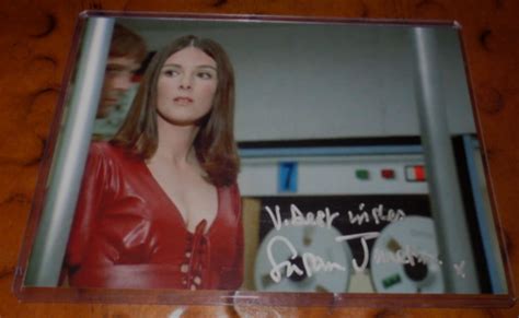Susan Jameson Actress Signed Autographed Photo Ufo Doctor Who Space