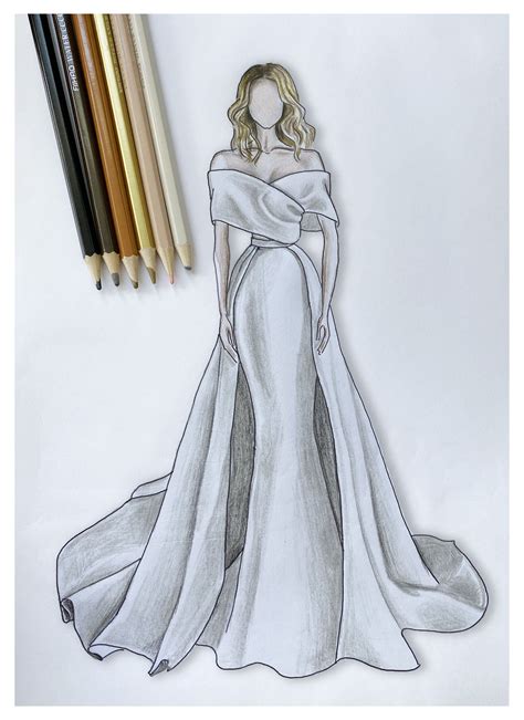 Fashion Prom Dresses Sketches