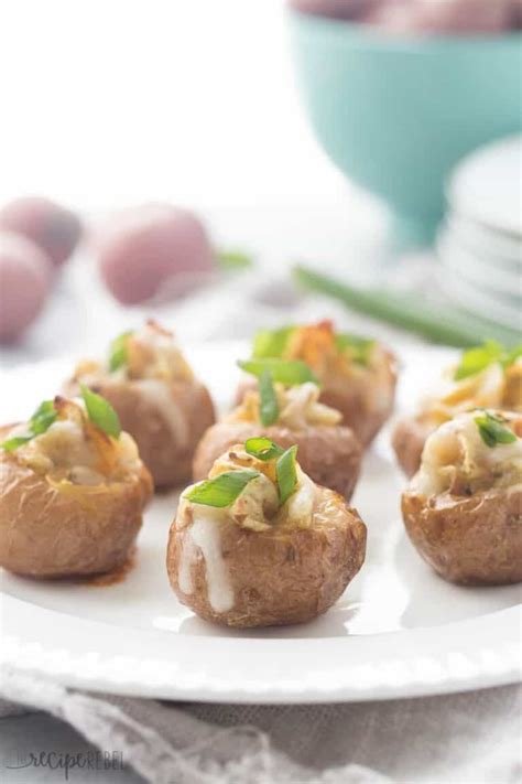 Mini Twice Baked Potatoes An Easy Appetizer The Recipe Rebel