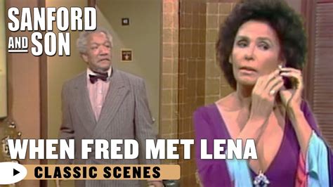 Fred Tells Lena Horne That Lamont Is Lame Sanford And Son Youtube