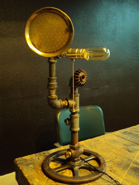 Steampunk Lamp Waterworks Steampunk Lamp Steampunk Lighting Vintage Industrial Decor