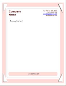 When you need to make legal letters you no longer need to make a legal letterhead. 15+ Company Letterhead Templates | Letterhead template ...