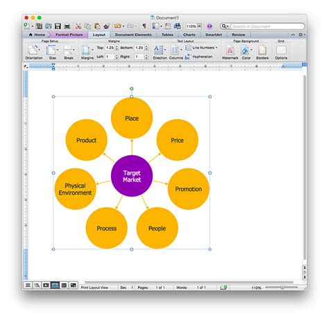 Diagram Microsoft Word Insert Diagram Mydiagramonline