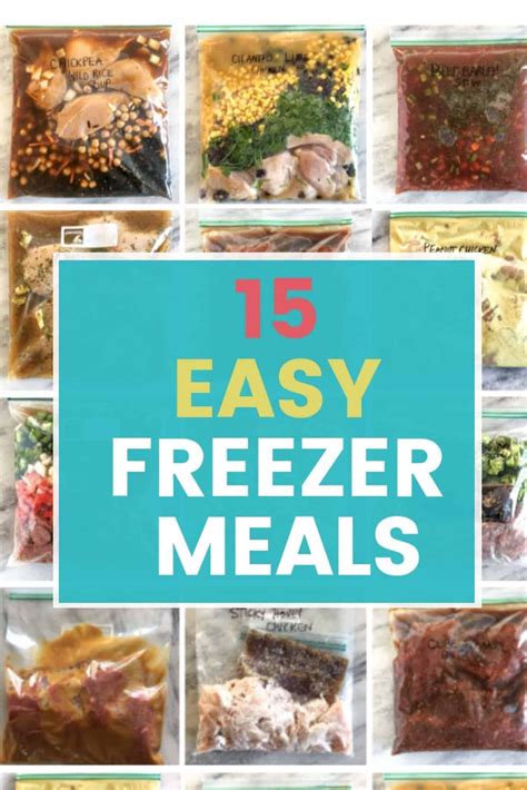 Actually Easy Freezer Meals Seriously Happymoneysaver Freezer